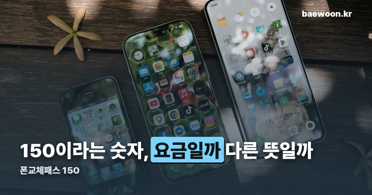 폰교체패스 150 정리 썸네일